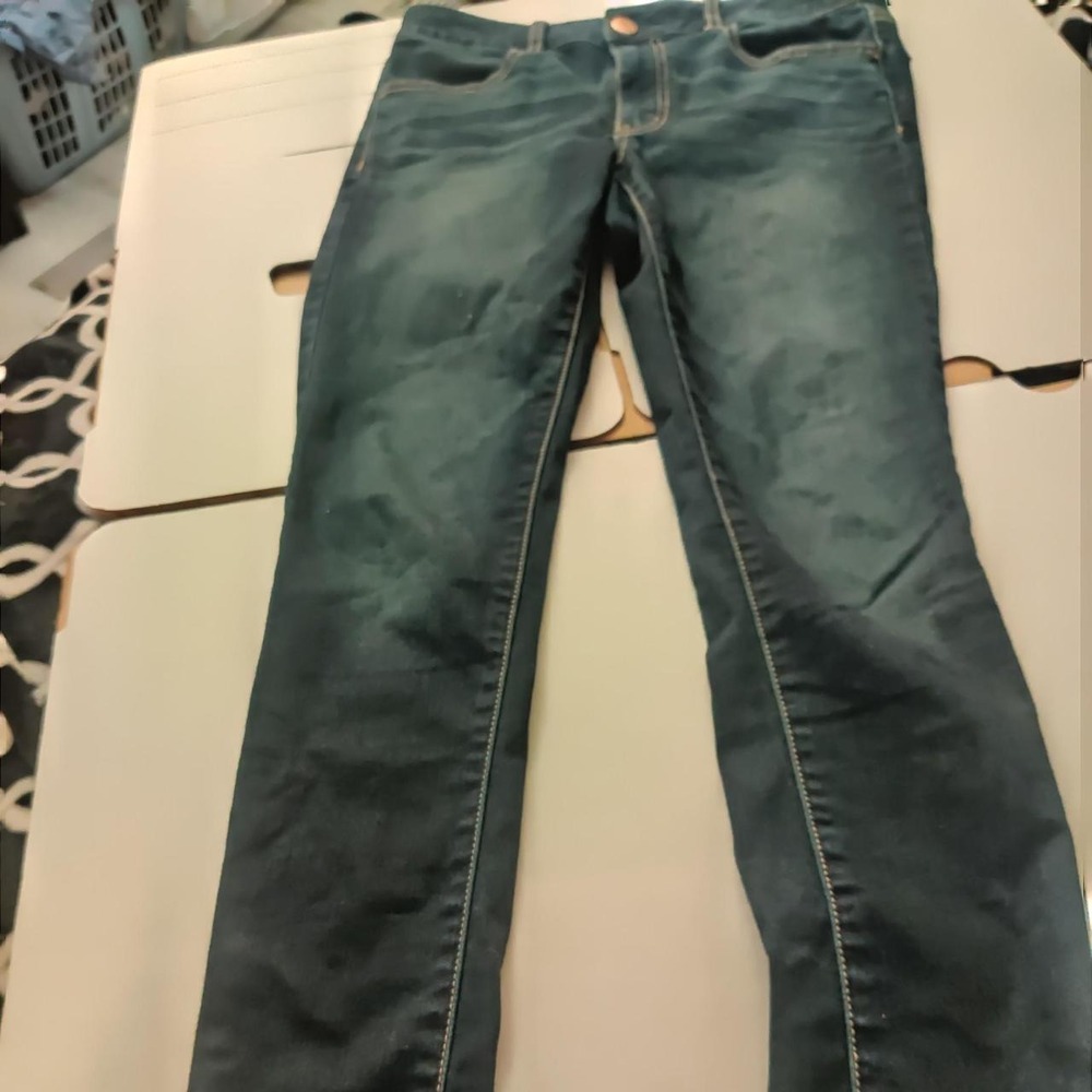 American Eagle Womens Dark Wash Jeggings